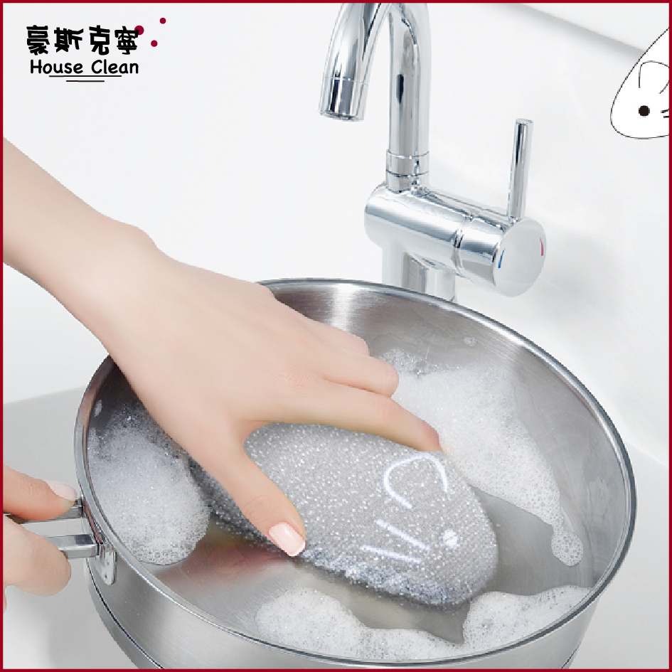 造型洗碗布-黑貓白貓灰鼠:圖片 7
